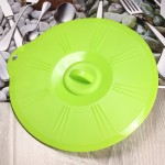 Silicone Boil Over Spill lid / Preservation lid / Pan Cover / Oven Safe with Instead of plastic wrap