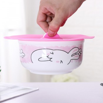 Silicone Boil Over Spill lid / Preservation lid / Pan Cover / Oven Safe with Instead of plastic wrap