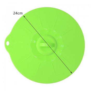 Silicone Boil Over Spill lid / Preservation lid / Pan Cover / Oven Safe with Instead of plastic wrap