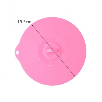 Silicone Boil Over Spill lid / Preservation lid / Pan Cover / Oven Safe with Instead of plastic wrap