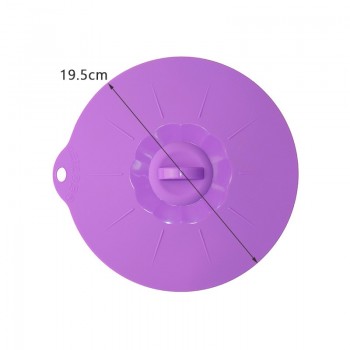 Silicone Boil Over Spill lid / Preservation lid / Pan Cover / Oven Safe with Instead of plastic wrap