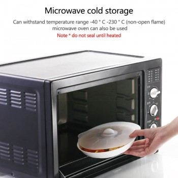 1PC Reusable Multifunction Fresh Keeping Microwave Bowl Cover Silicone Food Wrap Cooking Tools Cooking Pot Pan Lid