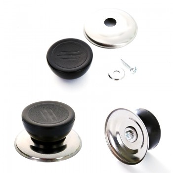 Utensil Pot Pan Lid Cover Circular Holding Knob Screw Handle Universal Kitchen Cabinet Handles Knobs Replacement Cookware