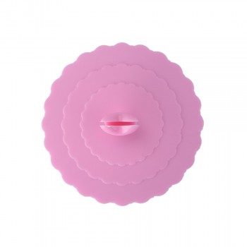 1pc Universal Silicone Suction Lid-bowl pan Cooking Pot Lid-silicon Stretch Lids Kitchen Spill Lid For Pans Bowls Cups Container