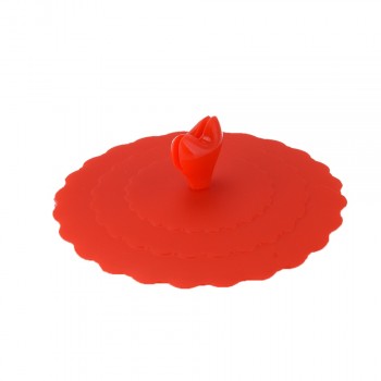 1pc Universal Silicone Suction Lid-bowl pan Cooking Pot Lid-silicon Stretch Lids Kitchen Spill Lid For Pans Bowls Cups Container