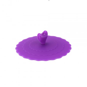 1pc Universal Silicone Suction Lid-bowl pan Cooking Pot Lid-silicon Stretch Lids Kitchen Spill Lid For Pans Bowls Cups Container