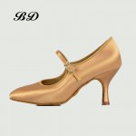 Drilling Buckle Dance Shoes Ballroom Women Latin shoes Modern Dancing Wear-resistant Sole Sweat Absorption Deodorant BD 137 HOT