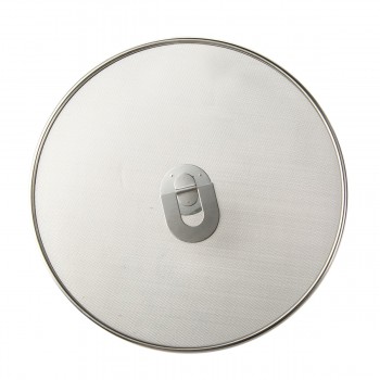 1pcs 29cm/33cm Stainless Steel Splatter Screen Mesh Pot Lid Cover Silver Oil Frying Pan Lid Cooking Tools Kitchen Accessories