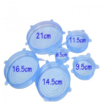 Hot Selling Silicon Stretch Lids Universal Lid Silicone Food Wrap Bowl Pot Lid Silicone Cover Pan Cooking Kitchen Accessories