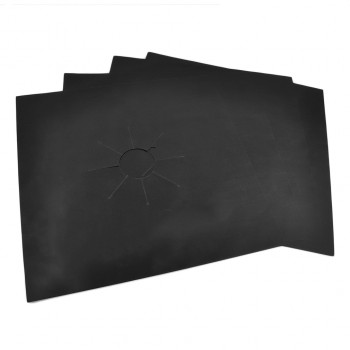 4Pcs 27*27Cm Reusable Gas Cover Stove Burner Mat Temperature Anti-fouling Oil Protector Pad Liner Cleaning Kitchen Tools
