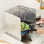 EZLIFE Foldable Gas Stove Wind Shield Baffle Oil Splash Screen Cover Anti Splatter Plates Cooker BBQ Covers Wind Shield Dropship