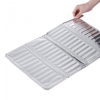 EZLIFE Foldable Gas Stove Wind Shield Baffle Oil Splash Screen Cover Anti Splatter Plates Cooker BBQ Covers Wind Shield Dropship