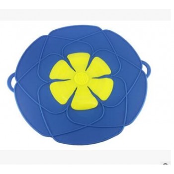 Silicone lid Spill Stopper Cover For Pot Pan Kitchen Accessories Cooking Tools Flower Cookware Kitchen Gadgets