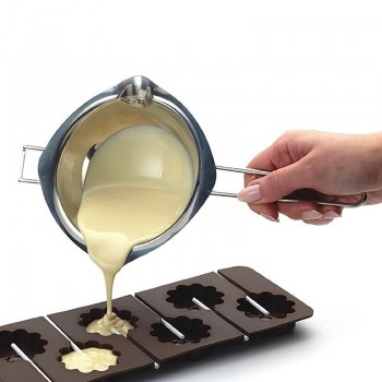 Stainless Steel Double Boiler, Chocolate Butter Universal Melting Pot, Fondant Caramel Melt Bow, Cheese Pan Heating Baking Tools