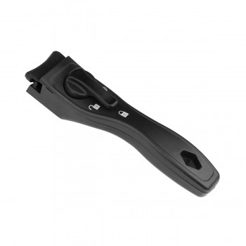 Universal Removable Pan Pot Handle Dismountable Anti scalding Bakelite Pot Handles Black Hand Grip Replacement for Cookware