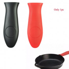 New Kichen heat-resistant Silicone Pot Holder Cover Potholder Cast Iron Skillets Grip Handle kitchen tools accessories