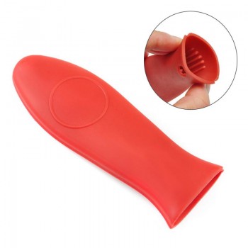 New Kichen heat-resistant Silicone Pot Holder Cover Potholder Cast Iron Skillets Grip Handle kitchen tools accessories