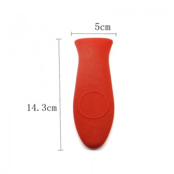 New Kichen heat-resistant Silicone Pot Holder Cover Potholder Cast Iron Skillets Grip Handle kitchen tools accessories