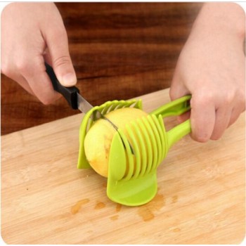 Handheld Creative Kitchen Fruit And Vegetable Slicer Orange Lemon Cutter Cake Clip Multi-function Kitchen Tool