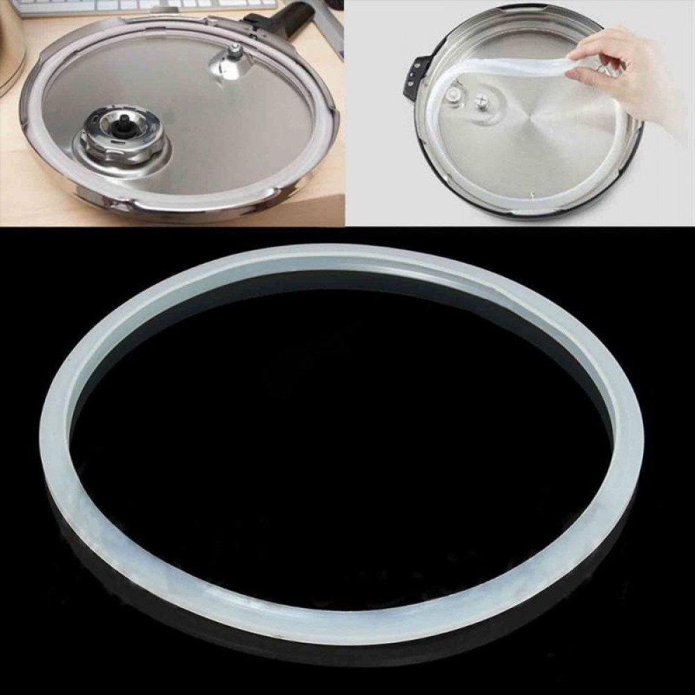 22 24 26 28 30 32cm Pressure Cookers White Silicone Rubber Gasket Sealing Ring Pressure Cooker Seal Ring Kitchen Cooking Tools