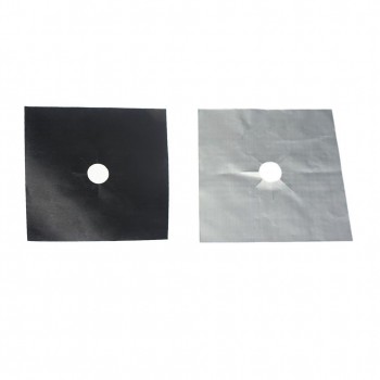 4PCS Gas Stove Protectors Cover Burner Non-stick Reusable Top Hob Stovetop Liners Gas Range Protectors Pad