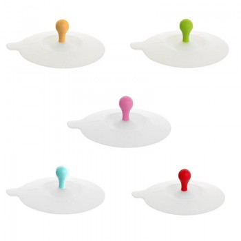 1Pc Silicone Cup Cover Tea Coffee Lid Suction Cap Covers Heat Resistant Drinkware Mugs silicone clip cup lid