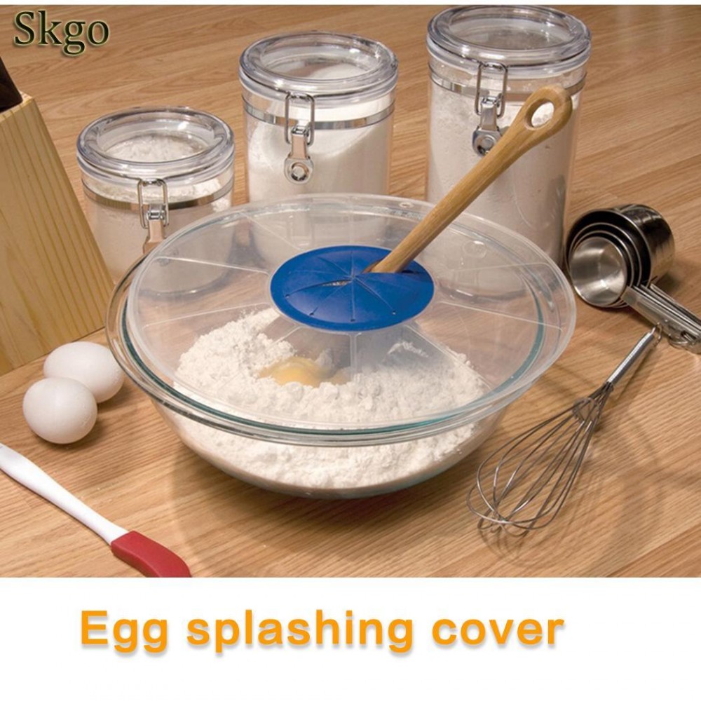 Splashing Guard Lids Tool Waterproof Egg Kitchen Bowl 4 7inch Food Transparent Prevent From Cover Round  11cm Splash