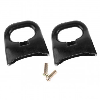 2Pcs Bakelite Metal Kitchen Pot Handle with Screws Short Replacement Side Handles for Pressure Cooker Steamer Stockpot Pan Pot