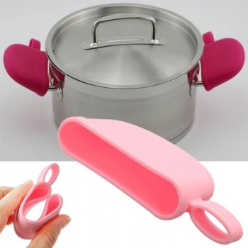 2pcs/set Kitchen Accessories Silicone Lid Cover Holding Knob Pot Handle Cover