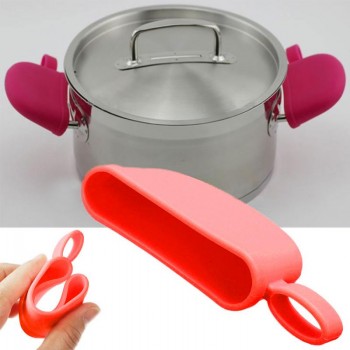 2pcs/set Kitchen Accessories Silicone Lid Cover Holding Knob Pot Handle Cover