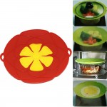 Kitchen Silicone lid Spill Stopper Cover For Pot Pan Kitchen Accessories Cooking Tools Flower Cookware