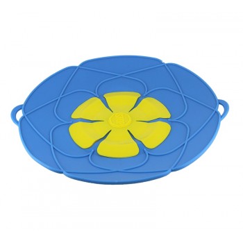 Kitchen Silicone lid Spill Stopper Cover For Pot Pan Kitchen Accessories Cooking Tools Flower Cookware