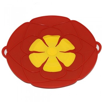Kitchen Silicone lid Spill Stopper Cover For Pot Pan Kitchen Accessories Cooking Tools Flower Cookware