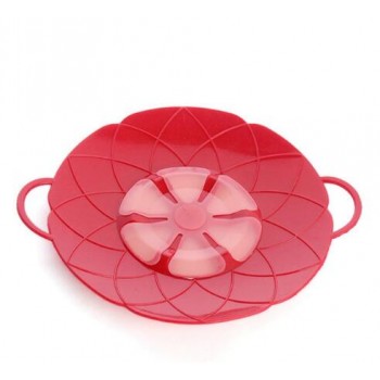 Silicone lid Spill Stopper Cover For Pot Pan Kitchen Accessories Cooking Tools Flower Cookware Kitchen Gadgets
