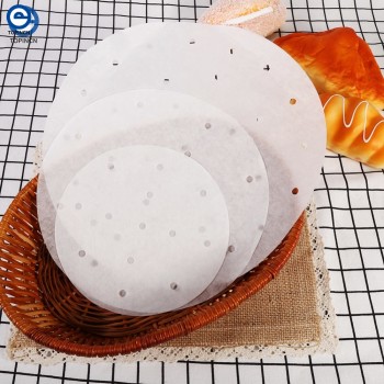 50pcs/lot Bamboo Steamer Dim Sum Paper Non Stick Under Steam Mat Cooking Papers For Food Steamer