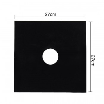 4pcs/set Gas Stove Cooker Protectors Cover/Liner Clean Mat Pad Gas Burner Covers Stove top Protector Kitchen Accessories