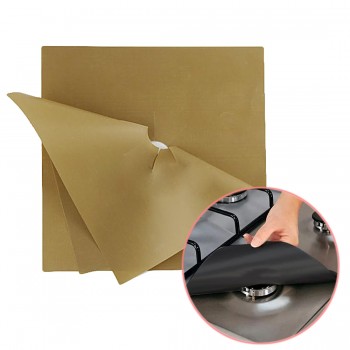 4pcs/set Gas Stove Cooker Protectors Cover/Liner Clean Mat Pad Gas Burner Covers Stove top Protector Kitchen Accessories