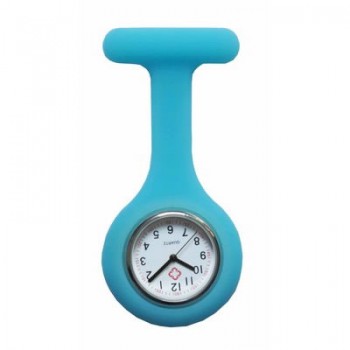 New Nurses Watches Doctor portable Fob Watch Brooches Silicone Tunic Batteries Medical Nurse Watch Quartz with Clip