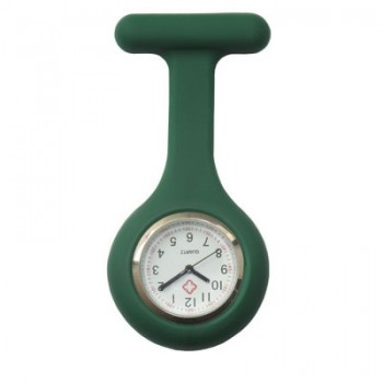 New Nurses Watches Doctor portable Fob Watch Brooches Silicone Tunic Batteries Medical Nurse Watch Quartz with Clip