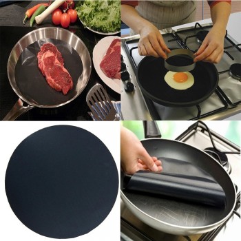 2Pcs High Temperature Non - Stick Pan Frying Pan Liner High quality 2018