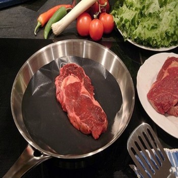 2Pcs High Temperature Non - Stick Pan Frying Pan Liner High quality 2018