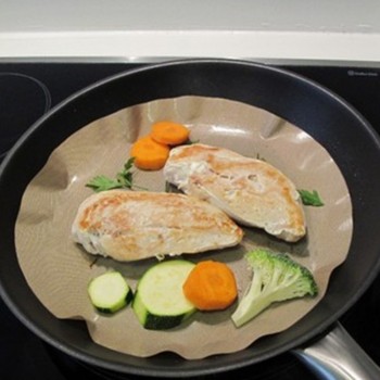 2Pcs High Temperature Non - Stick Pan Frying Pan Liner High quality 2018