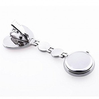 OTOKY Womens Cute Smiling Faces Heart Clip-On Pendant Nurse Fob Brooch Pocket Watch Quartz Watches x3067