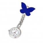 Fashion Womens Watch Nurse Clip-on Fob Brooch Pendant Hanging Butterfly Pocket Watch relogio dropshipping freeshipping #50