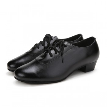 2019 Men Children Boy Modern Ballroom Tango Latin Dancing Shoes Heel 2.5CM 3CM 4CM Women Man kid boys dance shoes WD259