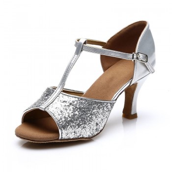 DIPLIP Brand New Womens Dance Shoes Heeled Tango Ballroom Latin Salsa Dancing Shoes For Women Hot Sales