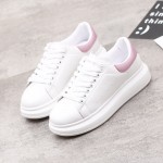 2018 Spring New Designer Wedges White skateboarding shoes men women Female Platform Sneakers wedge tennis walking lover