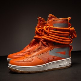 Hot Sale Men Skateboarding Shoes High Top Canvas Shoes Outdoor Lovers Shoes Sports Sneakers Trainers Walking Shoes Footwear