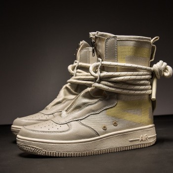 Hot Sale Men Skateboarding Shoes High Top Canvas Shoes Outdoor Lovers Shoes Sports Sneakers Trainers Walking Shoes Footwear