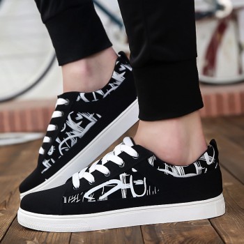 Men Outdoor Sport Skateboard Shoes Sneakers Men Brand Flat Sole Lightweight Training Sport Shoes Men Male Skateboarding Sneakers